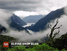 Tablet Screenshot of blog-alpineshop.com